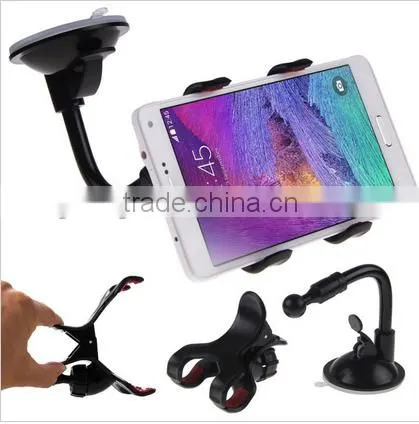 Universal 360 Degree Rotation Suction Cup Car Windshield Mobile Phone Holder Bracket Mount for Iphone PSP GPS Mount