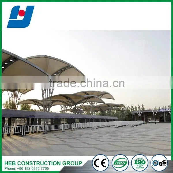 Construction Design Steel Structure For Car Parking photo-2