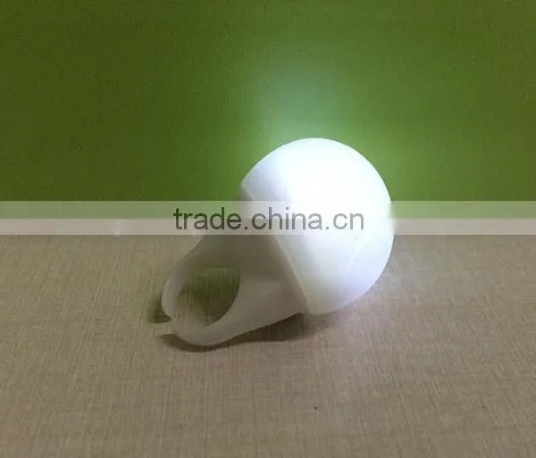 Round Electronic Luminous Ring, Led Lighting Finger Ring Can Printing Logo photo-2