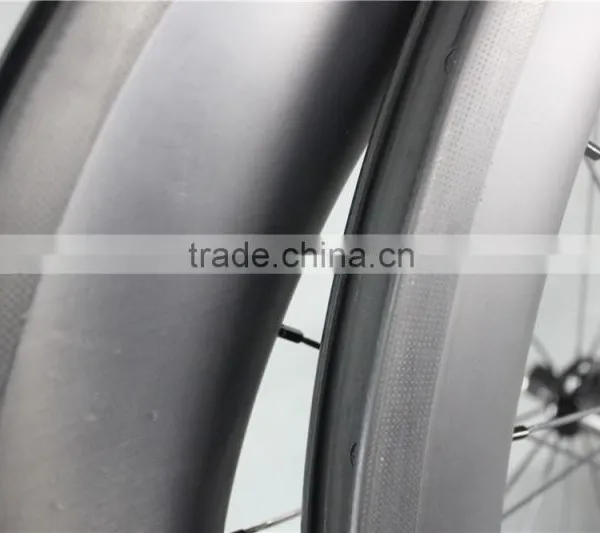 56mm Clincher Bicycle Wheelset 700c Road Bike Wheelset Powerway M71 Wheels Carbon Road Bike Wheelset W56C photo-3