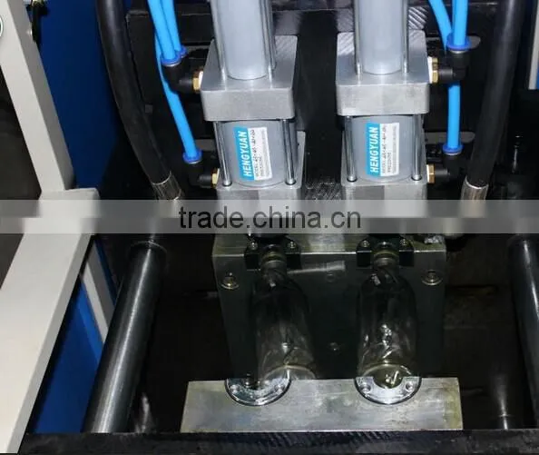 ZG-1000A Hot Sale 500ml Pet Bottle Semi Automatic Plastic Bottle Making Machine/ Plastic Bottle Blowing Machine photo-3