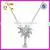 2015 Wholesale Coconut Tree 925 Sterling Silver Pendent Necklace Designs