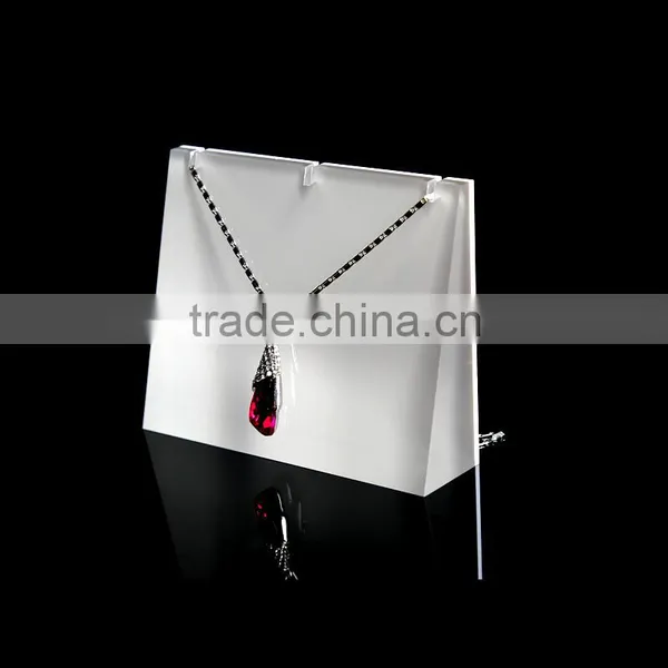 Promotional Acrylic Jewelry Table Display Stand Acrylic Necklace Pendant Jewelry Display photo-3