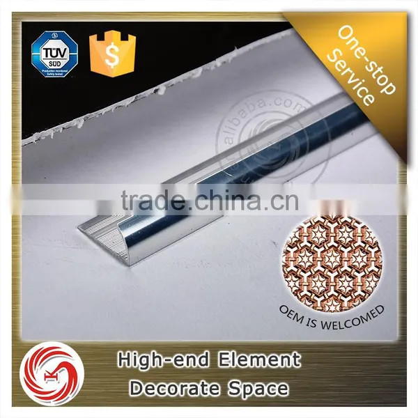 Ceramic White Silver Tile Trim Aluminium Tile Trim Bullnose Tile Trim photo-6