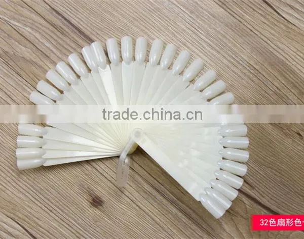 False Nail Polish Display Fan Salon DIY Manicure Tools photo-4