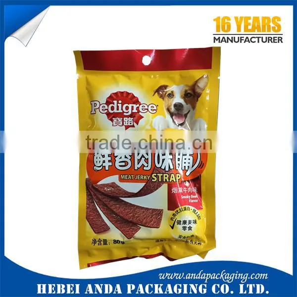Dog Treat Bag Zipper/ Dog Treat Pouch Dog Treat Packaging Plastic Bags Manufacturer Supplier's Choice photo-6