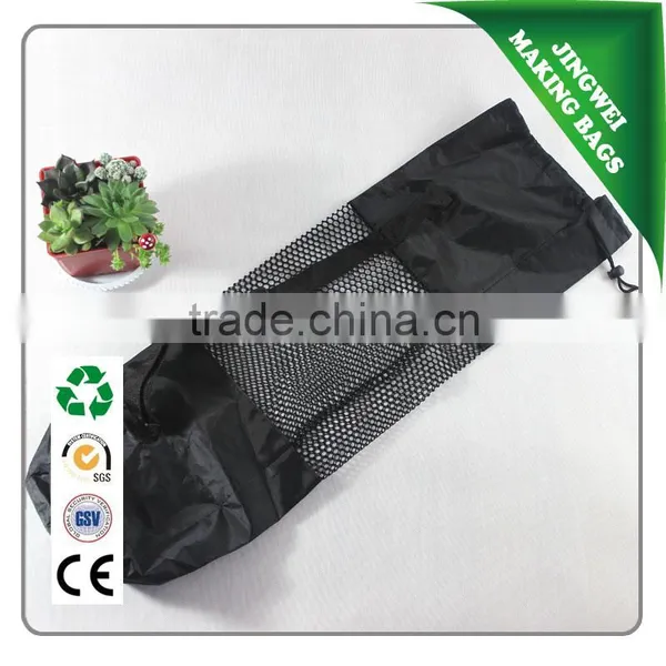 Fashion Barrel Type Recyclable Natural Drawstring Cotton Bag