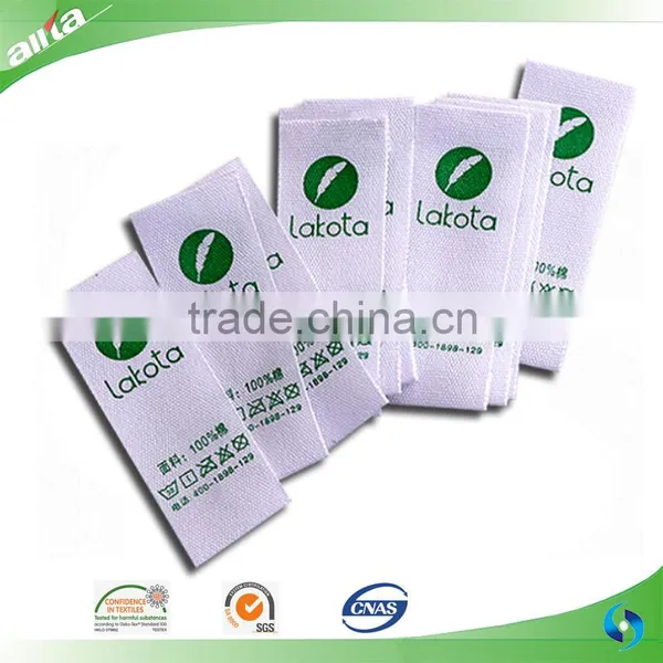 Wholesale Custom High Definition Cotton Printed Clothing Label Printing photo-2