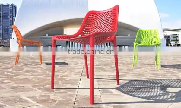 High Quality Stackable PP Plastic Rattan Chair, HYQ-02 photo-6