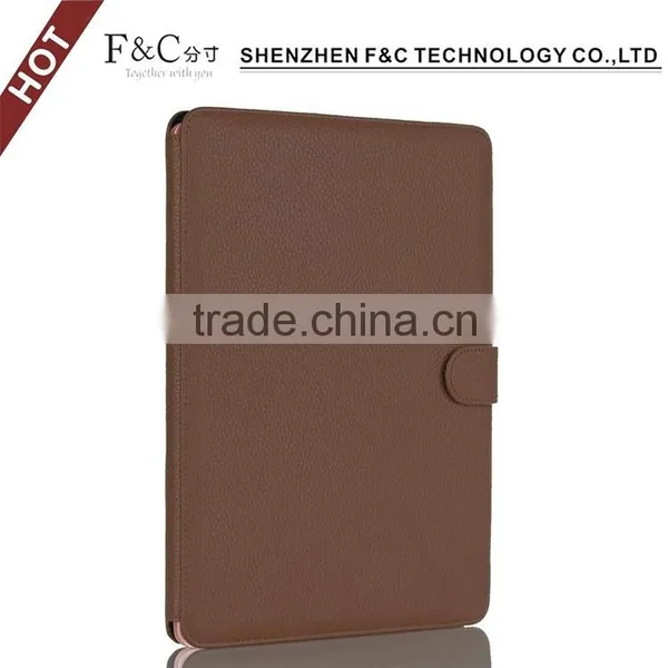 PU Leather Material Folio Cover Wholesale Case for Macbook Pro Laptops 11" 12" 13" 15" photo-2