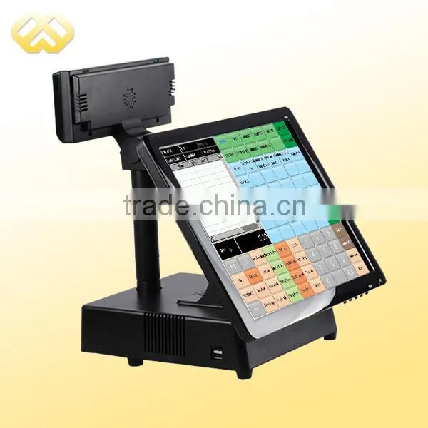 POS1501 15 Inch All In One Touch Screen POS Machine With Embedded Software photo-3