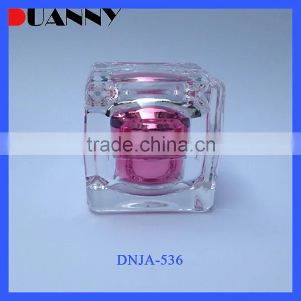 Pink Square Cosmetic Jar Packaging,Pink Cosmetic Jar photo-3
