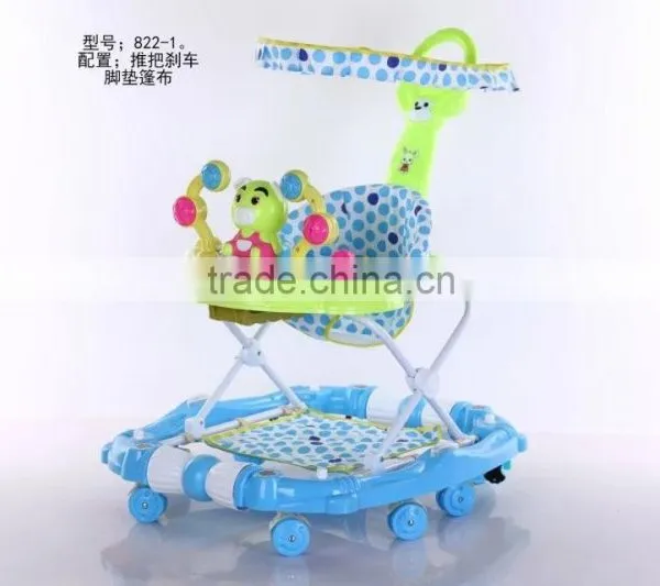 High Quality Solid Wheel and Good Seat Baby Walker/push Easily and Comfortable Babi Walker photo-3