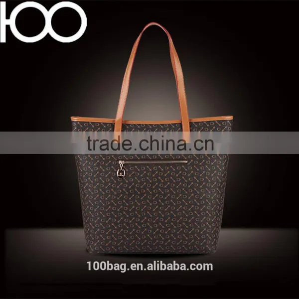 China Good Quality Leather Pu Shoulder Hand Bag Women Walker Tote Bag Quality Choice photo-6