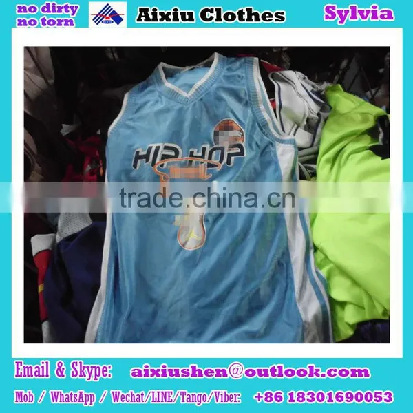 Cheaper Used Sports Wear Used Clothes Used Jersey