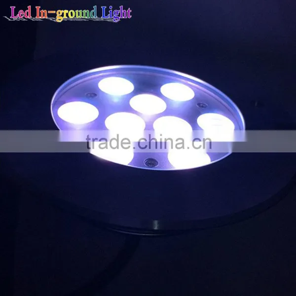 9W Lens Optional IP67 Led Underground Light for Outdoor Landscape Lighting photo-6