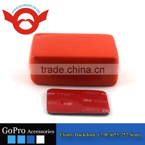 2016 New Wholoesale Go Pro Floaty Backdoor Go Pro Floaty Sponge for Mini Action Camera GP46