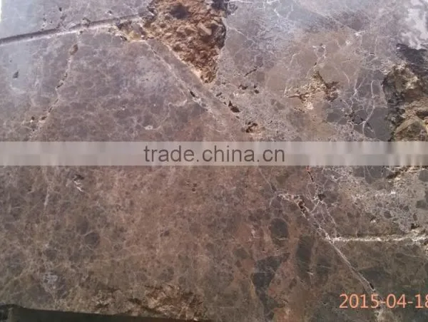 Spanish Dark Emperador Marble Slab photo-5