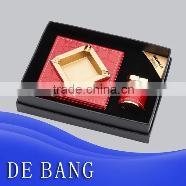 Ashtrays Wholesale,kingly Ashtray With Leather photo-2