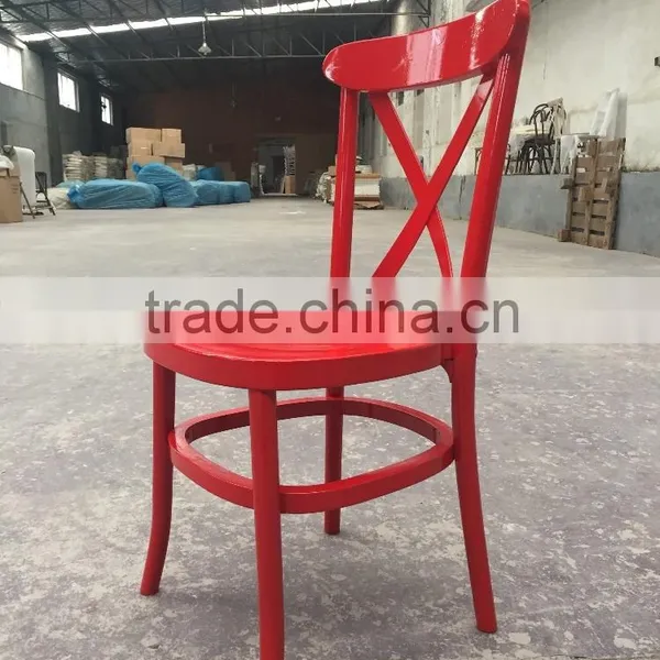 Caffe Chair Bentwood Chair Wood Tuscan Chair Cross Back Chair photo-5