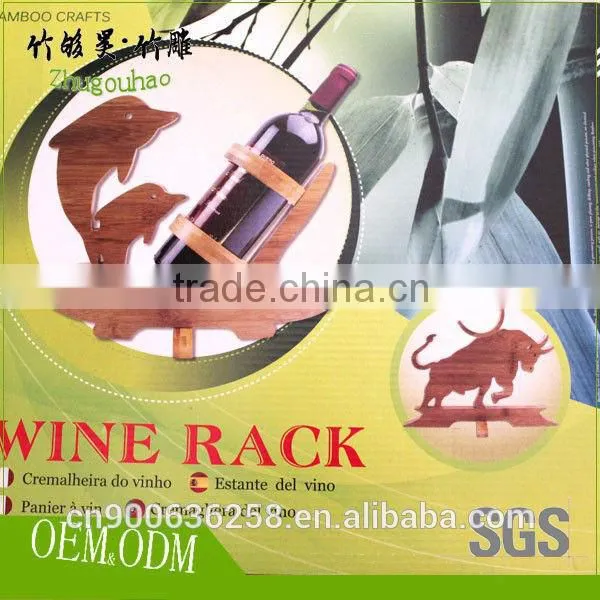 China Direct Home Storage Accessories Wooden Wine Bottle Rack photo-6