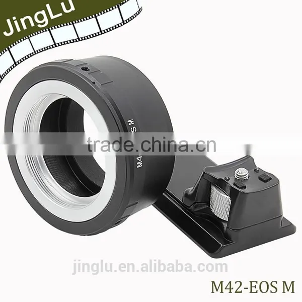 M42-EOS(M)lens Adapter With Long Tripod M42 Screw Mount Lens to Cano n EOS (M ) Mount Mirrorless Camera Adapter FE-M photo-3