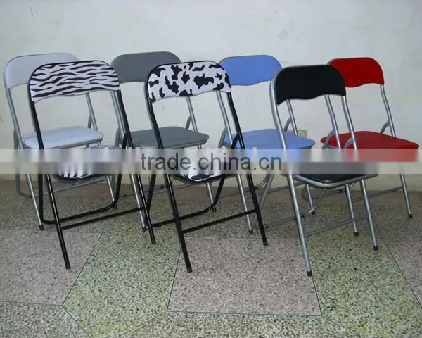 Wholesale Simple Design Dining Chair Outdoor and Garden Steel Tube Frame Chair