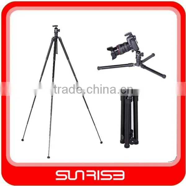 Sunrise Mini Multifunctional 1420mm DSLR Video Tripod Table Tripod