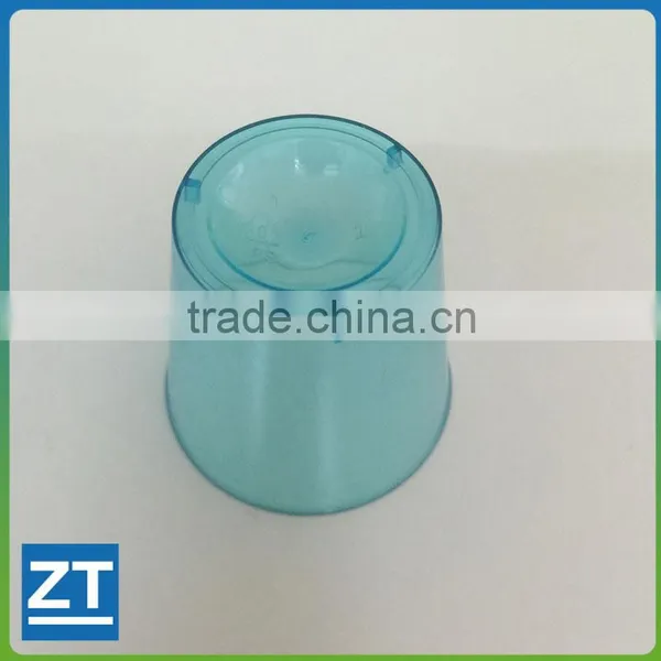 Disposable Plastic Wine Shot Glass 1-oz Blue Quality Choice