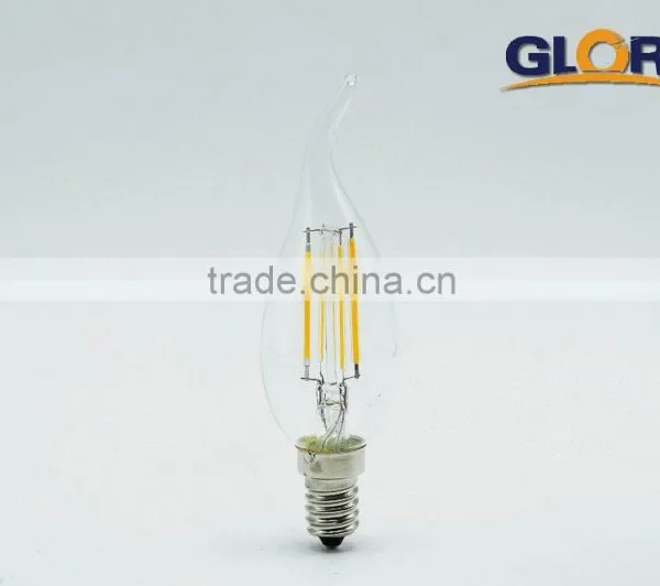 2015 E14 Lamp Holder 360 Degree Led Filament Candle C35 photo-5
