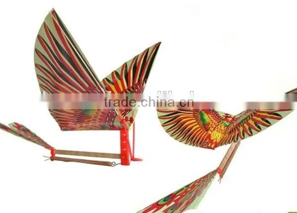 Chridren's Day Rubber Band Powered Flying Bird Toy