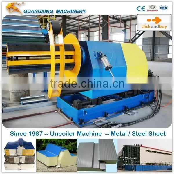 Polyurethane EPS Insulated Wall Sandwich Panel Making Machine photo-6