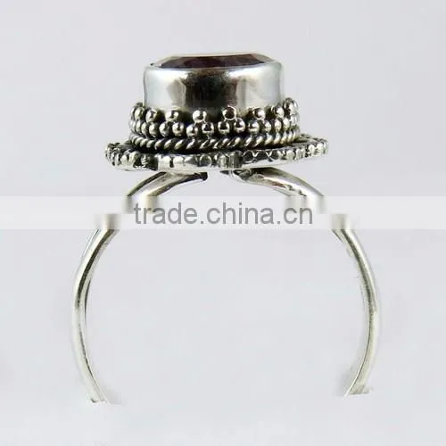 Oriental !! Amethyst 925 Sterling Silver Ring, Wholesale Silver Jewellery, 925 Silver Jewellery photo-6