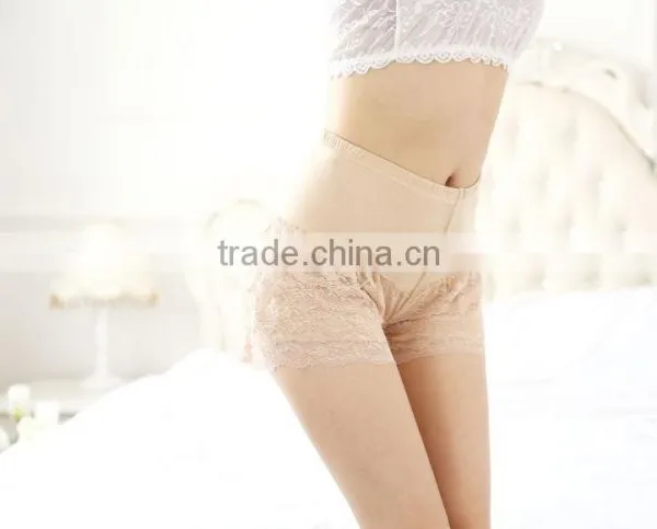 Plus Size Sexy Ladies Panties Lace Modal Safety Bottom Underwear Wholesale photo-2