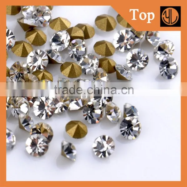 Chatons Crystal Point Back Rhinestones photo-2