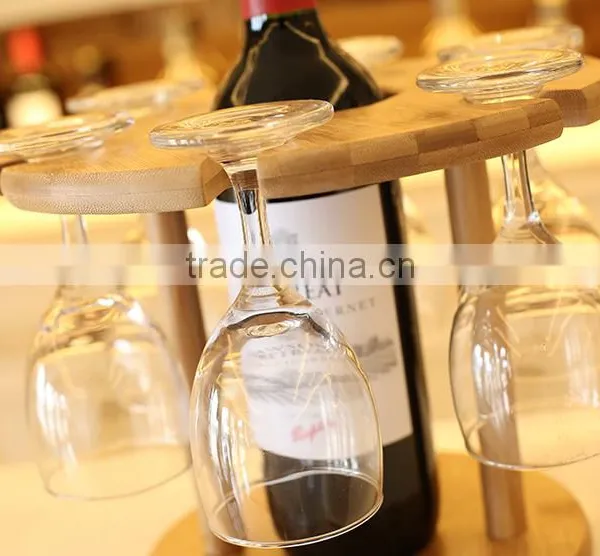 Bamboo Wine Glass Rack photo-5