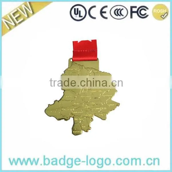 2016 Sports Fashion Commitment Medals With Ribbons