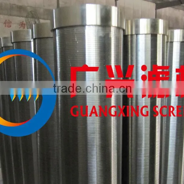 2014 Hot Sale 139.7mm v Wire Continuous Slot Water Well Screen Pipes photo-6