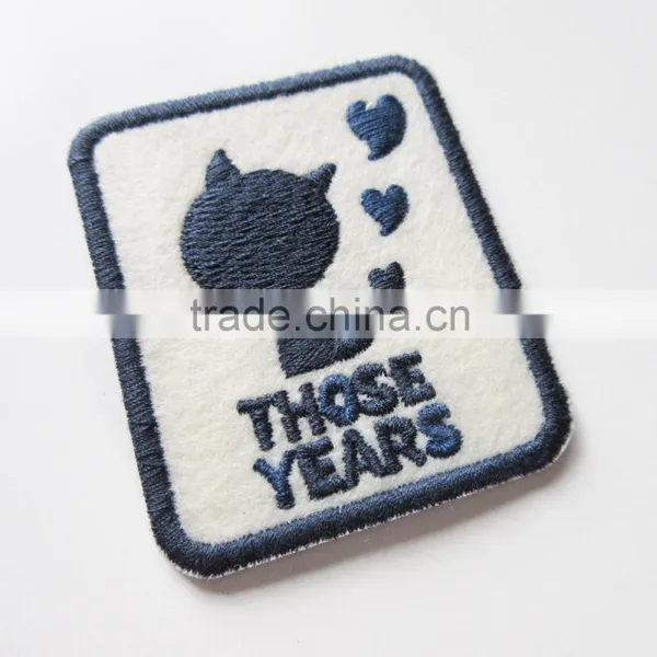 Custom Fabric Embroidery Name Felt Pathces for Uniform photo-2