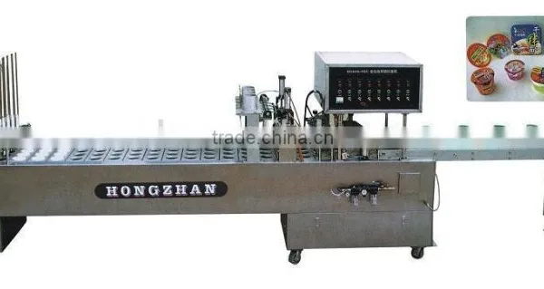 Hongzhan BG-60c full-automatic filling and sealing trays machine