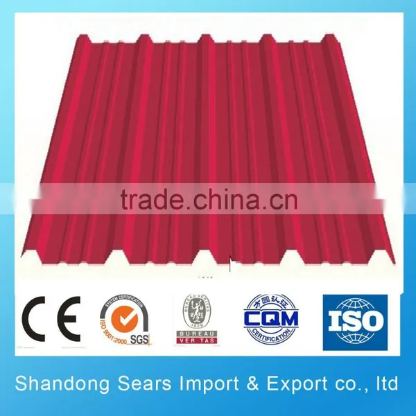 Color Coated Corrugated Aluminum Roofing Sheet photo-3