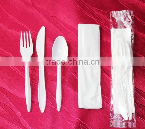 Disposable Plastic Tableware Cutlery Set Disposable Plastic Cutlery