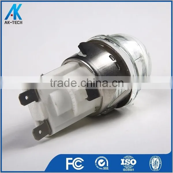 Stainless Steel Fitting Porcelain Lampholder , Oven Copper Lamp Socket photo-3