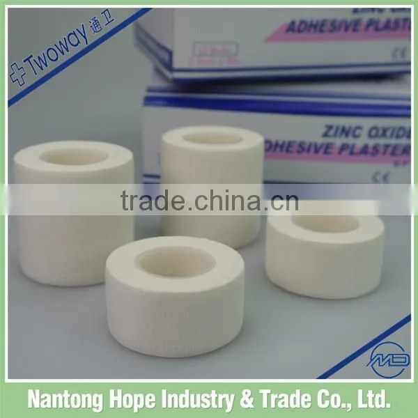 2015 Hot Sale Hot Melt Medical Zinc Oxide Tape With Adhesive photo-3
