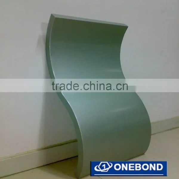 PE PVDF Solid Aluminum Panel or Cladding / Building Constructi/Aluminum Curtain Wall Panel/ photo-3