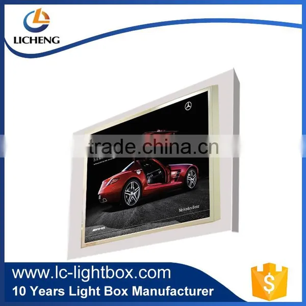 OEM Design Waterproof LED Light Wall Mounted Sign Box for Advertising
