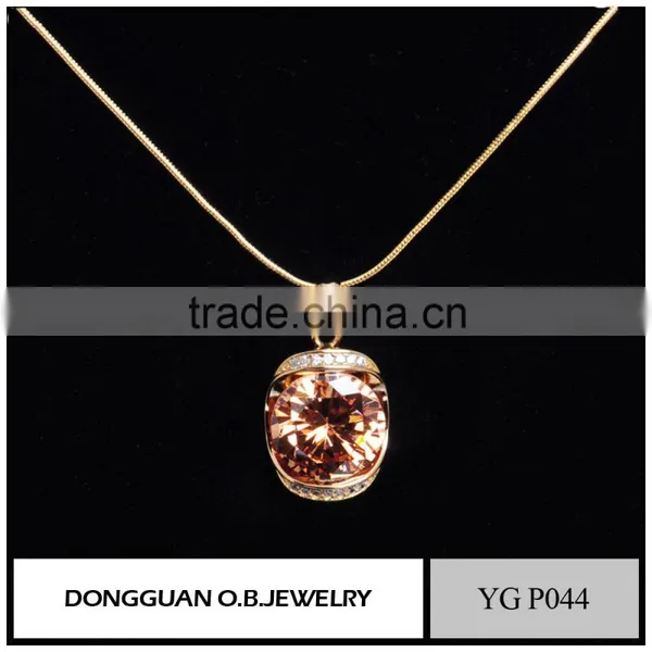2016 the Newest Designs Fashion 925 Sterling Silver Pendant With Pink Stone Wholesale Price photo-6