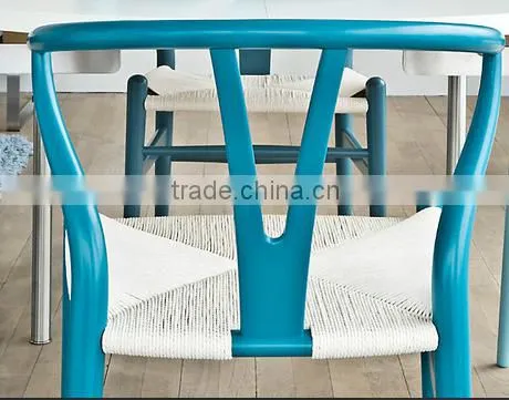 Wishbone Chair Y Chair/used Bone Wood Vintage Cafe Chairs photo-2