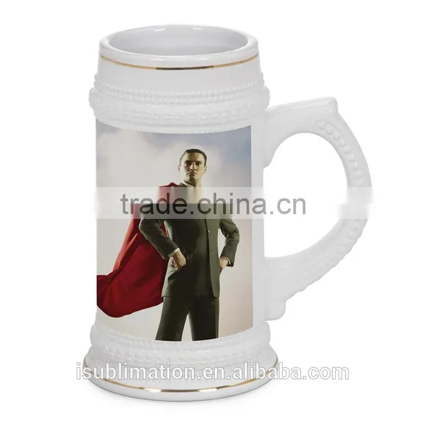 Sublimation Ceramic Beer Mug Wholesale photo-2