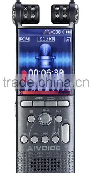 2016 Trending Voice Activated Digital Voice Recorder With Real Noise Reduction Support Line-in/Telephone Recording